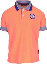 J&JOY - Poloshirt Jongen 04 Outback Fiery Coral