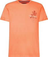 Tommy Hilfiger Palm Box T-shirt - Mannen - Oranje