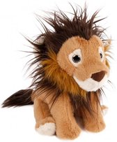 knuffel Leeuw junior 28 cm pluche bruin