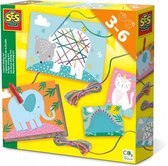 knutselset Stringart junior papier 9-delig