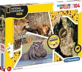 legpuzzel National Geographic Wildlife 104 stukjes