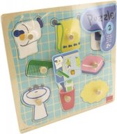 vormenpuzzel Badderen junior hout 8 stukjes