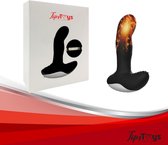 TipsToys Buttplug Vibrators Prostaat - Dildo Mannen Anaal met Verwarming Seksspeeltjes Zwart