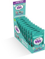 Superballs - BIO & VEGAN Snacks - Radical Resist (smaak: chocolade - kokosnoot) 8x48g