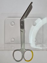 Belux Surgical / Episiotomieschaar  15cm /  episiotomieschaar voor gynaecologisch gebruik. Kleurcodering