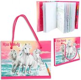 Miss Melody Paarden Kleurboek met Kleurenpotlood