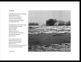 Acacia – Winterlicht 4  – maçonniek gedicht in fotolijst zwart aluminium 30 x 40 cm