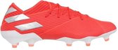 ADIDAS PERFORMANCE Voetbalschoenen Nemeziz 19.1 FG - Kinderen - Rood / Zilver