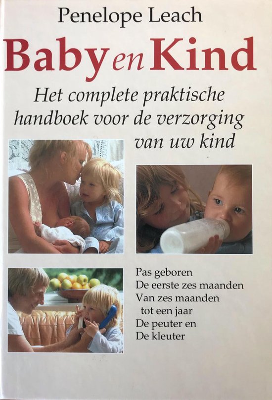 Omslag van BABY EN KIND door Penelope Leach