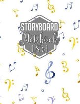 Storyboard Notebook 1.85: 1: Large Storyboard Notebook