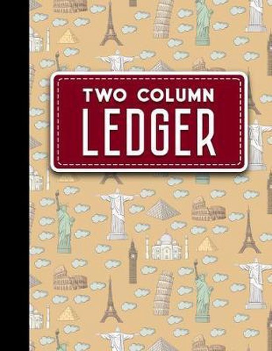 2 Column Ledger Two Column Ledger 9781979458962 Moito Publishing