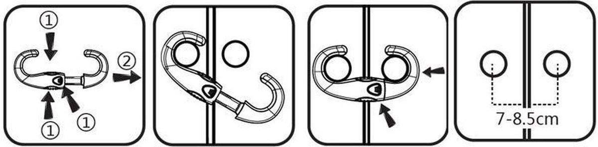 Kinderbeveiliging - kinderslot kasten deuren - kinder beveiliging - mini slot - kinder slotjes - kinder veiligheid - kinder veiligheidsslot - baby lock - babyslot - veiligheidsslot - deurbeveiliging - baby slot - kinder slotjes - lade slot – foto 7