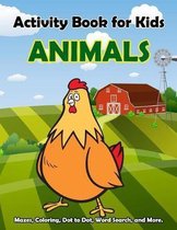 Activity Book for Kids Animals: