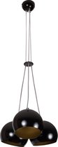 Moderne hanglamp met 3 bollen in diverse kleur combinaties verkrijgbaar