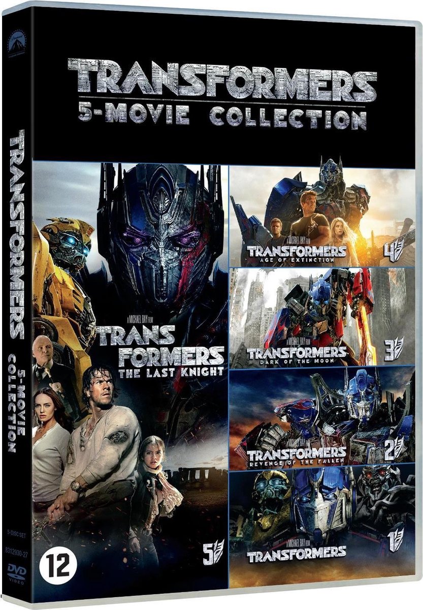 Transformers 1 - 5 (DVD) (Dvd) | Dvd's | bol.com