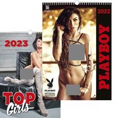 C274-22-23 Kalender Playboy 2022+ gratis Topgirls 2023