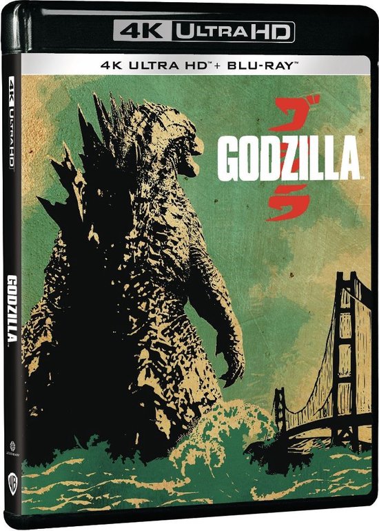 Godzilla (DVD)(4K Ultra HD Blu-ray)