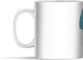 Mok - Pastel - Kwal - Illustratie - 350 ml - Beker