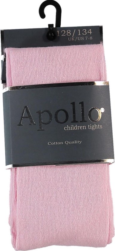Apollo kindermaillot, lichtroze, maat 128/134.