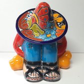 Koektrommel Pancho Fairtrade Mexico met sombrero als deksel versie-05