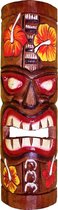 Tiki Masker Hawaii - Houten decoratie - Tiki - Tiki masker - Decoratie - 50 cm - Masker - Mancave - Bar decoratie - Hand beschildert – Hawaii decoratie - Cave & Garden