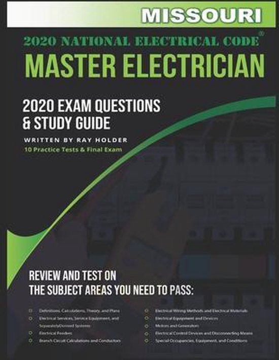 Missouri 2020 Master Electrician Exam Questions and Study Gu ... - cover