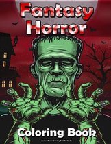 Fantasy Horror Coloring Book For Adults