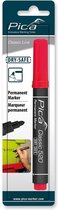 Marker Permanent Pica 520/40 - 1-4mm - Pointe Ronde - Rouge