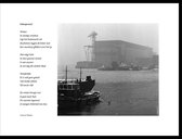 Acacia – Scheepswerf – maçonniek gedicht in fotolijst zwart aluminium 30 x 40 cm