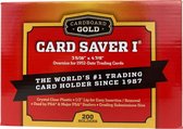 Cardboard Gold Card Saver 1 - semi rigid card holders - doos 200 stuks