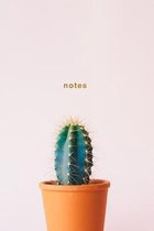 Notes: Cactus Notebook College-Ruled