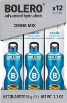 Bolero - Suikervrij - Limonade Sticks -  Exotisch - 36 x 3g - Lekker
