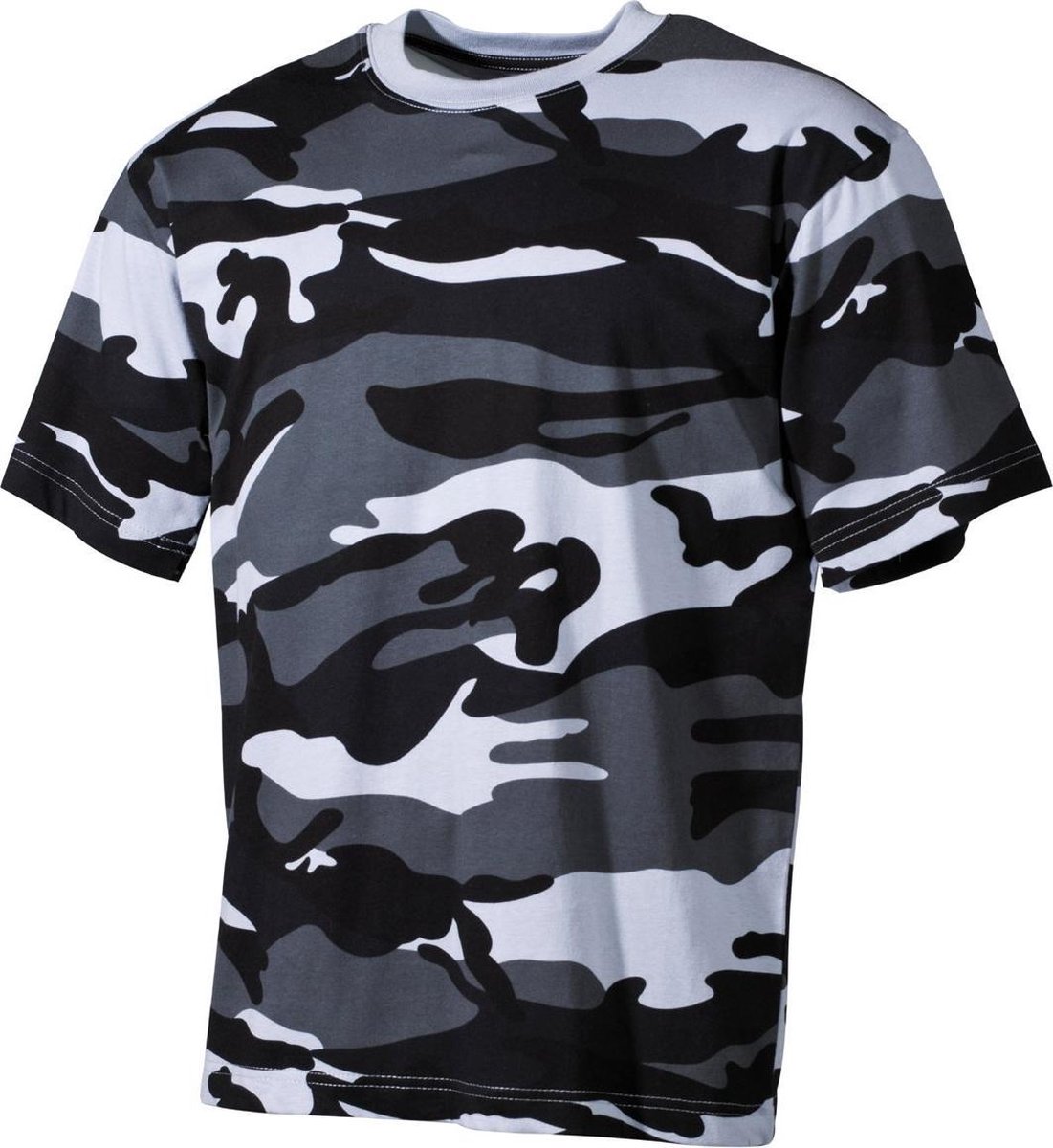 MFH - US T-Shirt - Skyblue camo - 170 g/m² - MAAT XL