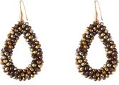 Go Dutch Label Oorhangers Drop Aarde E1072-10