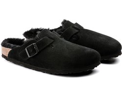 Birkenstock Sloffen Unisex - Black-Black - Maat 43