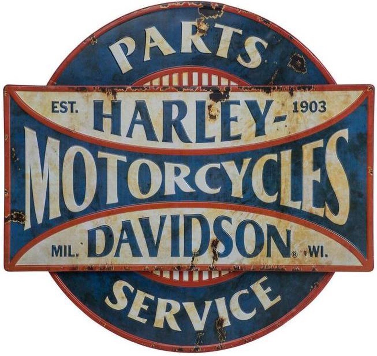 NOSTALGIC-ART Metalen bord Harley Models 30x40 cm kopen! | HORNBACH