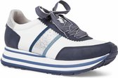 Tamaris Dames Sneaker 1-1-23737-26 135 weiß blau normal Maat: 40 EU