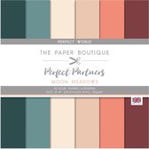 The Paper Boutique Gekleurd Papier - Moon Meadows - 8x8 inch - 36 stuks