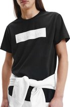 Calvin Klein Blocking Logo T-shirt - Mannen - Zwart - Wit