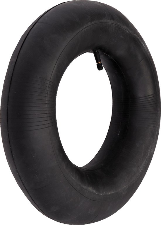 Relaxdays kruiwagenband met binnenband, 2 stuks, reserveband, 3.50-8, luchtband, voor kruiwagens, tot 154 kg, zwart