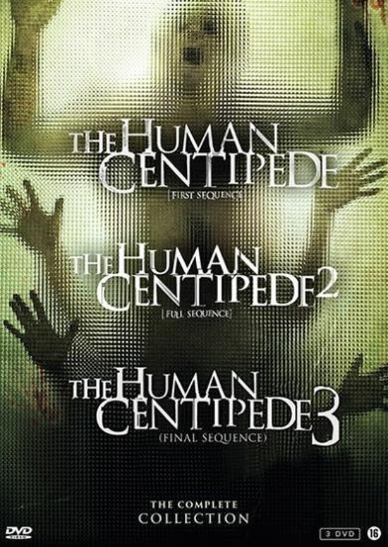 The Human Centipede 1 – 3 (DVD)