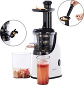 AREBOS Juicer Machine Fruit Vegetable Centrifugal Electric Extractor 200W Wit