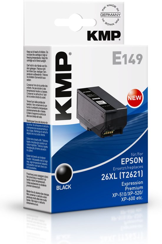 KMP E149 cartouche d'encre 1 pièce(s) Noir