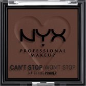 NYX Professional Makeup Can't Stop Won't Stop Mattifying Powder - Rich