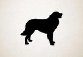 Silhouette hond - Estrela Mountain Dog - Estrela Sennenhond - S - 45x56cm - Zwart - wanddecoratie