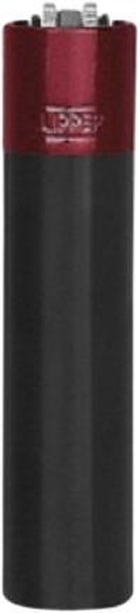 Goedkoopste Metalen Clipper aansteker - vuursteenaansteker Lava Red-Black
