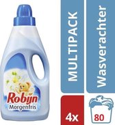 Robijn Wasverzachter – Morgenfris 320  wasbeurten - 4 x 2 l