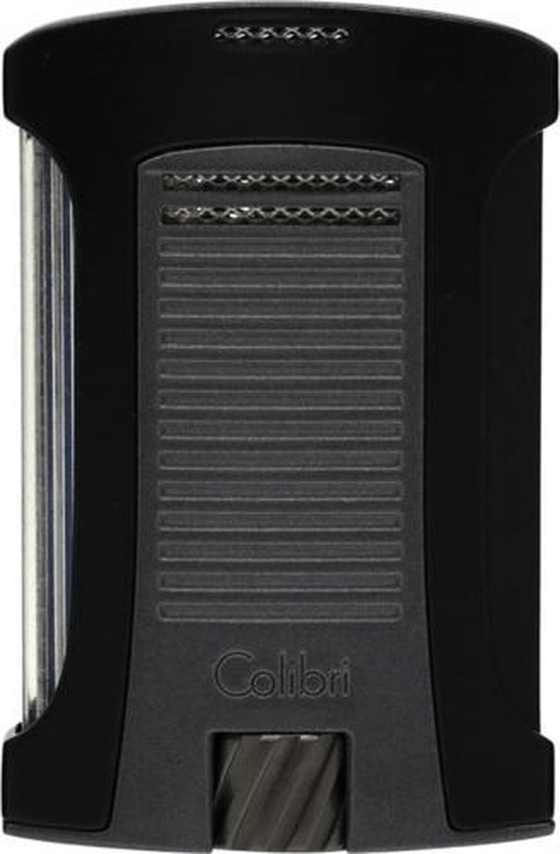 Goedkoopste Colibri aansteker Single Jet Flame Daytona Black/Charcoal