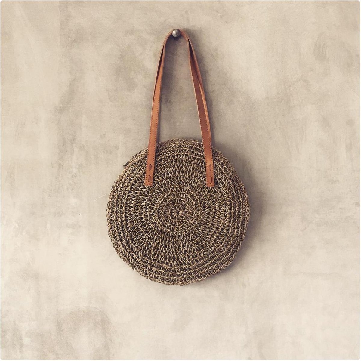 DUA shopper Camilla - schoudertas - Balinees - jute - duurzaam