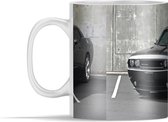 Mok - Dodge - Auto - Zwart - 350 ml - Beker